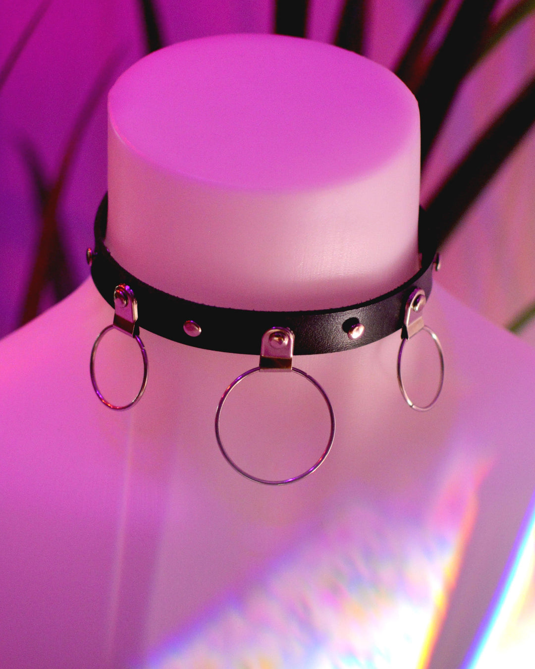 triple o ring choker by sudosci